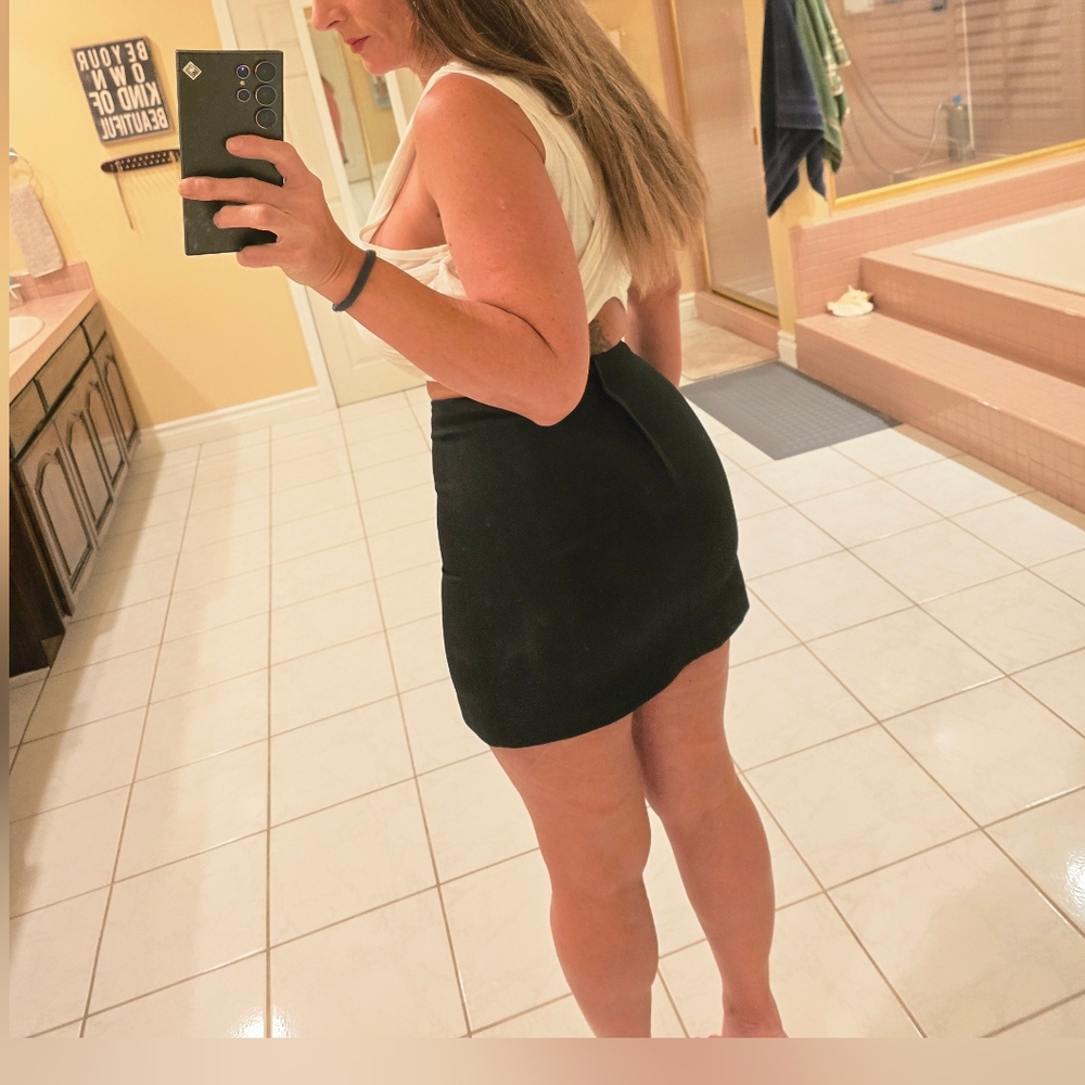 I.N. San Francisco Black Mini Skirt - Picture 8 of 12
